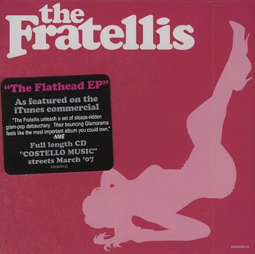 The Fratellis The Flathead EP CD single (CD5 / 5") US TT2C5TH392696