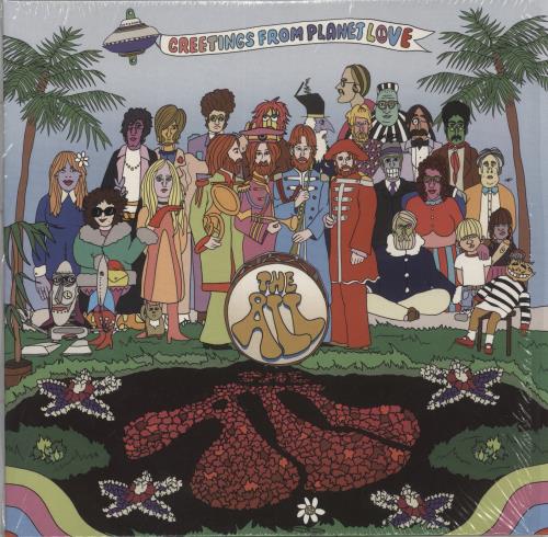 The Fraternal Order Of The All Greetings From Planet Love - Splatter Vinyl 10" vinyl single (10 inch record) UK 9KQ10GR872657