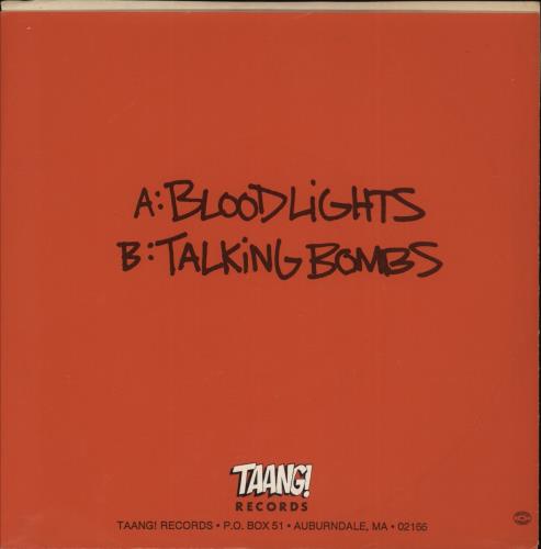 The Freeze (U.S.) Bloodlights 7" vinyl single (7 inch record / 45) US 0K707BL871038