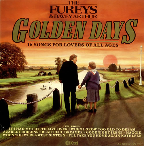 The Fureys And Davey Arthur Golden Days vinyl LP album (LP record) UK F+DLPGO495337