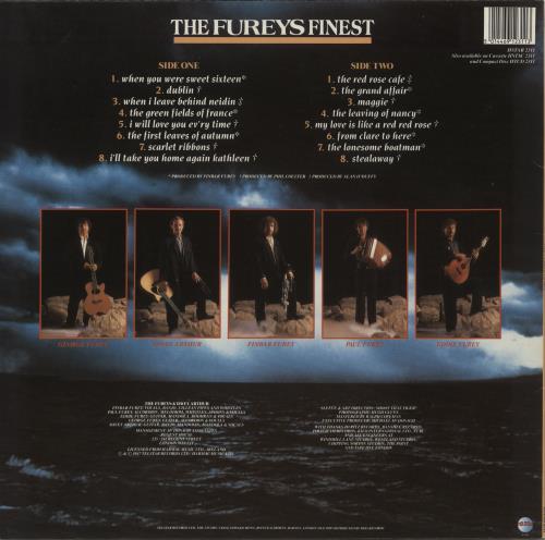 The Fureys And Davey Arthur The Fureys Finest vinyl LP album (LP record) UK F+DLPTH523740
