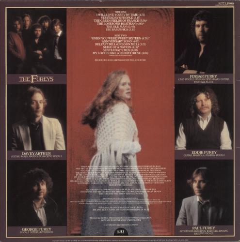 The Fureys And Davey Arthur When You Were Sweet Sixteen vinyl LP album (LP record) UK F+DLPWH878729