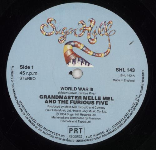 The Furious Five World War III / The Truth 12" vinyl single (12 inch record / Maxi-single) UK 8MU12WO856551