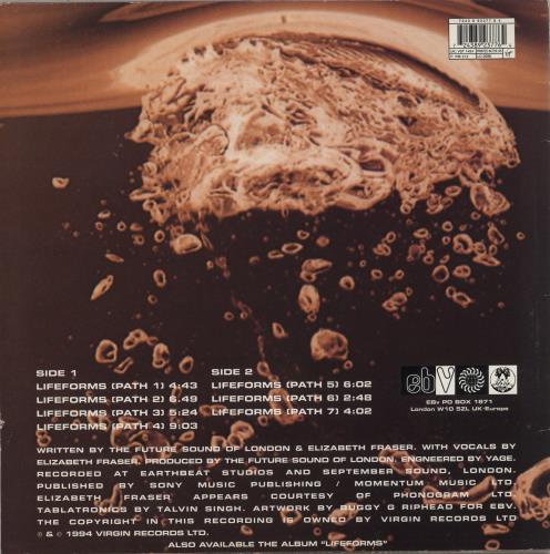The Future Sound Of London Lifeforms 12" vinyl single (12 inch record / Maxi-single) UK FSO12LI109172
