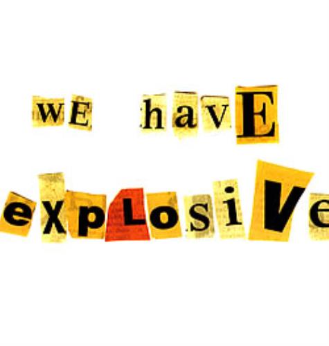 The Future Sound Of London We Have Explosive - Semtex 12" vinyl single (12 inch record / Maxi-single) UK FSO12WE89808