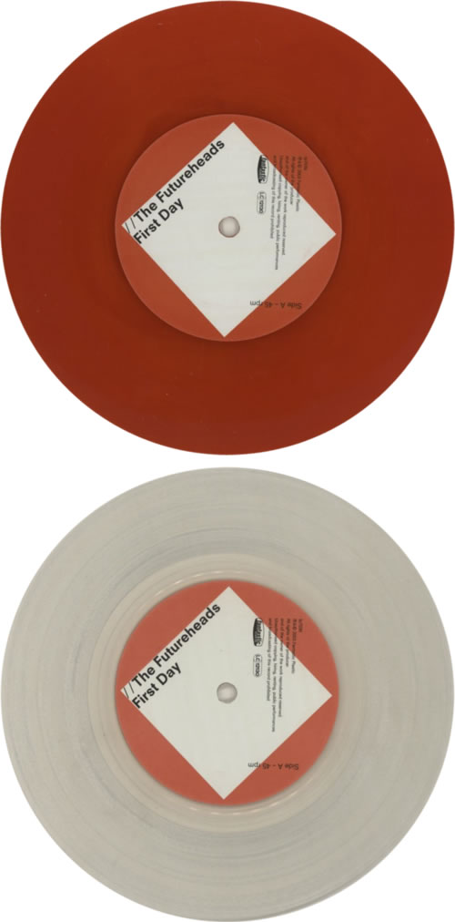 The Futureheads First Day - 2 Different Coloured Vinyls 7" 7" vinyl single (7 inch record / 45) UK FHD07FI259698