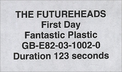The Futureheads First Day video (VHS or PAL or NTSC) UK FHDVIFI318804