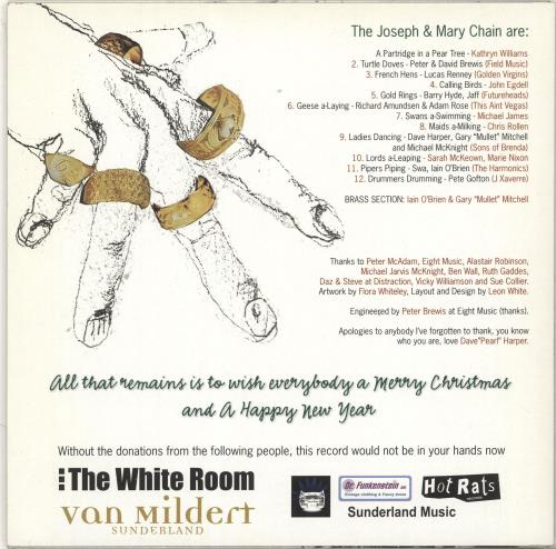 The Futureheads Twelve Days Of Christmas 7" vinyl single (7 inch record / 45) UK FHD07TW346131