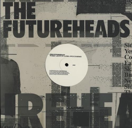 The Futureheads Worry About It Later 12" vinyl single (12 inch record / Maxi-single) UK FHD12WO369576