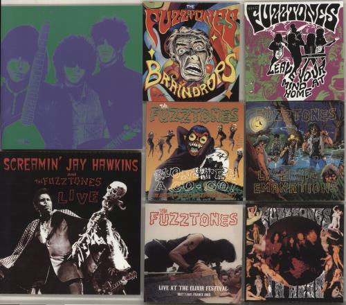 The Fuzztones Psychorama Vinyl Box Set UK FZZVXPS882715