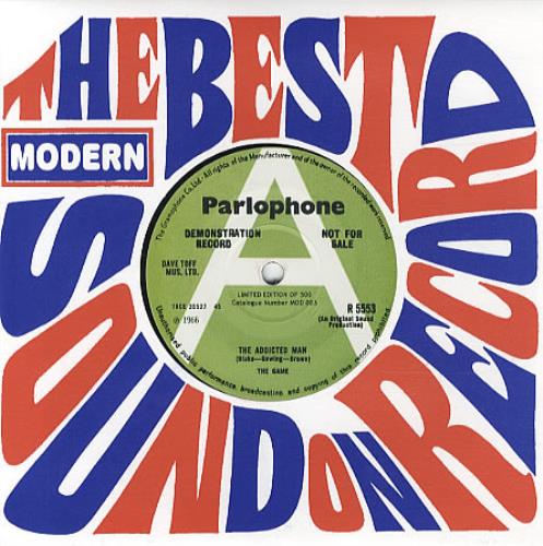 The Game (60s) The Addicted Man/Help Me Mummy's Gone 7" vinyl single (7 inch record / 45) UK GM007TH341851