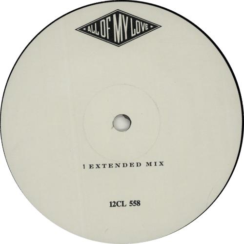 The Gap Band All Of My Love 12" vinyl single (12 inch record / Maxi-single) UK GAP12AL653985