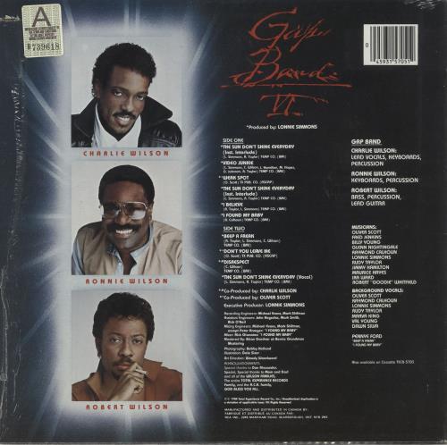 The Gap Band Gap Band VI vinyl LP album (LP record) Canadian GAPLPGA726340