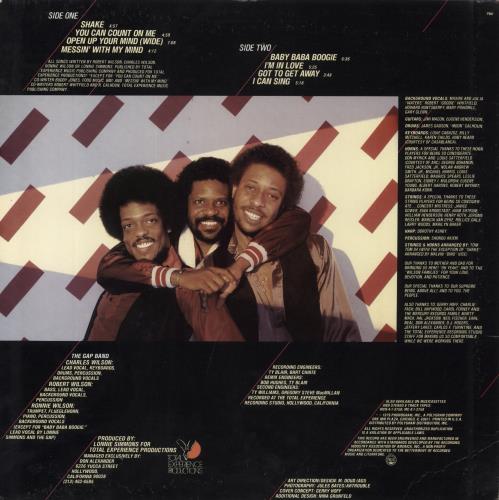 The Gap Band The Gap Band vinyl LP album (LP record) UK GAPLPTH808016