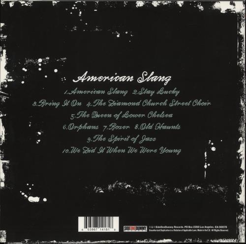 The Gaslight Anthem American Slang vinyl LP album (LP record) UK T6GLPAM863615