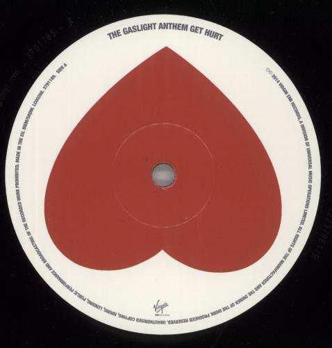 The Gaslight Anthem Get Hurt vinyl LP album (LP record) UK T6GLPGE863594