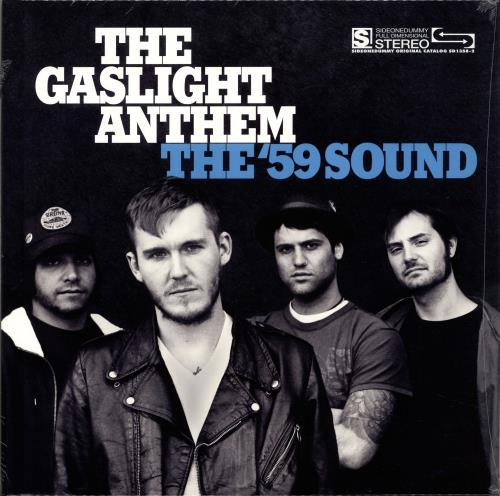 The Gaslight Anthem The '59 Sound - Clear/Black vinyl LP album (LP record) UK T6GLPTH704237