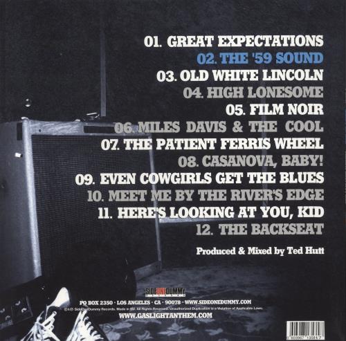 The Gaslight Anthem The '59 Sound vinyl LP album (LP record) UK T6GLPTH855415