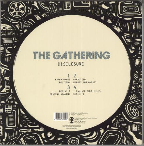 The Gathering Disclosure 2-LP vinyl record set (Double LP Album) Dutch T1G2LDI728302
