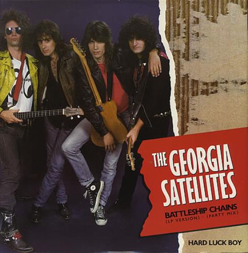 The Georgia Satellites Battleship Chains 12" vinyl single (12 inch record / Maxi-single) UK GSA12BA199225