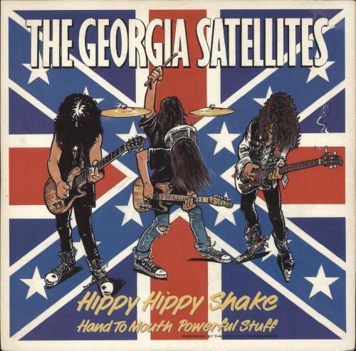 The Georgia Satellites Hippy Hippy Shake 12" vinyl single (12 inch record / Maxi-single) UK GSA12HI405290