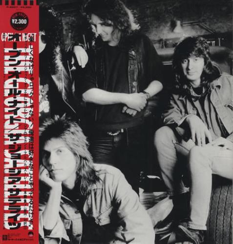 The Georgia Satellites Open All Night vinyl LP album (LP record) Japanese GSALPOP413518