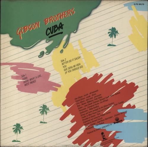 The Gibson Brothers Cuba vinyl LP album (LP record) UK GBNLPCU290605