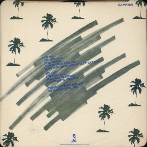 The Gibson Brothers Ooh' What A Life 12" vinyl single (12 inch record / Maxi-single) UK GBN12OO240765