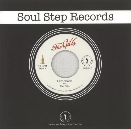 The Gills Lemonade 7" vinyl single (7 inch record / 45) US -IH07LE883567