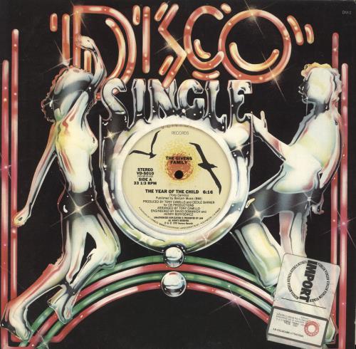 The Givens Family The Year Of The Child 12" vinyl single (12 inch record / Maxi-single) US SO612TH665113