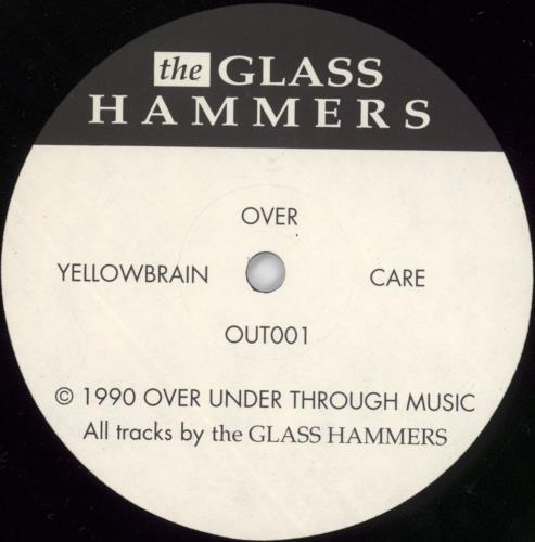 The Glass Hammers Yellowbrain 12" vinyl single (12 inch record / Maxi-single) UK 8-M12YE865692