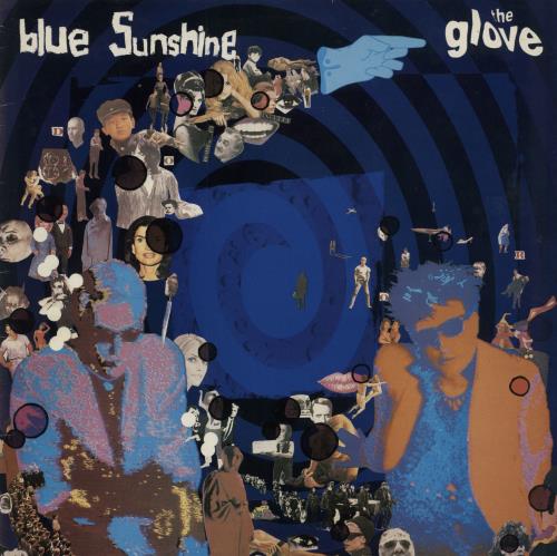 The Glove Blue Sunshine + Insert - EX vinyl LP album (LP record) UK GLOLPBL788758