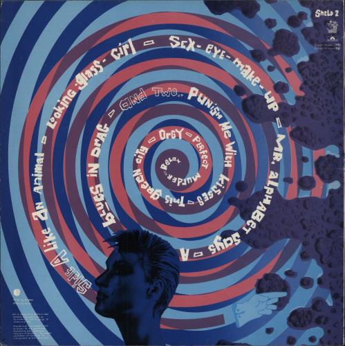 The Glove Blue Sunshine + Insert - EX vinyl LP album (LP record) UK GLOLPBL788758