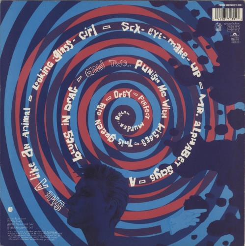 The Glove Blue Sunshine - 2nd - EX vinyl LP album (LP record) UK GLOLPBL884043