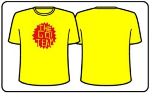 The Go! Team Logo Shirt - Medium t-shirt UK G-TTSLO327680