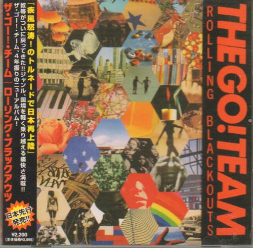 The Go! Team Rolling Blackouts + Obi CD album (CDLP) Japanese G-TCDRO667893