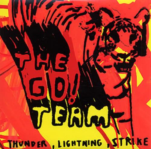 The Go! Team Thunder Lightning Strike CD album (CDLP) UK G-TCDTH341258