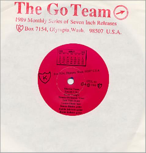 The Go-Team Scratch It Out/Bikini Twilight 7" vinyl single (7 inch record / 45) US TGT07SC209455