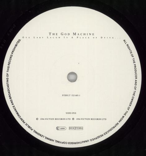 The God Machine One Last Laugh In A Place Of Dying vinyl LP album (LP record) UK TGMLPON311571