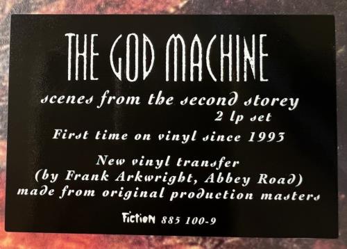 The God Machine Scenes From The Second Storey - Black Vinyl - Sealed 2-LP vinyl record set (Double LP Album) UK TGM2LSC856105