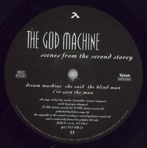 The God Machine Scenes From The Second Storey 2-LP vinyl record set (Double LP Album) UK TGM2LSC377150
