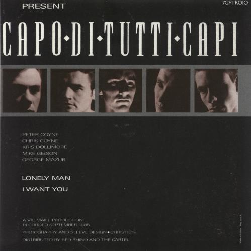 The Godfathers Capo Di Tutti Capi 7" vinyl single (7 inch record / 45) French GDF07CA505213