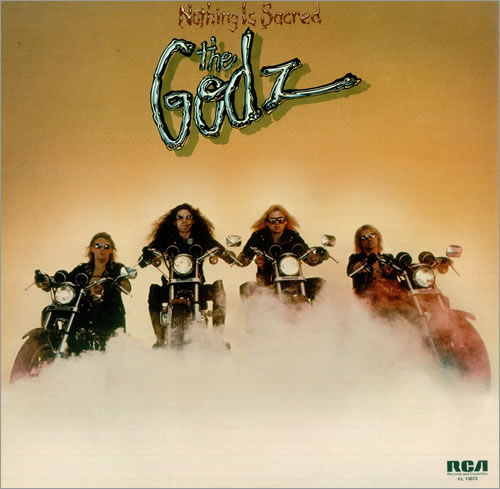 The Godz Nothing Is Sacred vinyl LP album (LP record) UK GDZLPNO455792