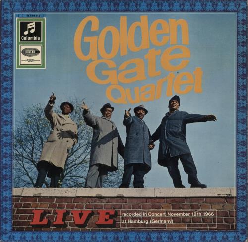 The Golden Gate Quartet Live vinyl LP album (LP record) German U19LPLI856290