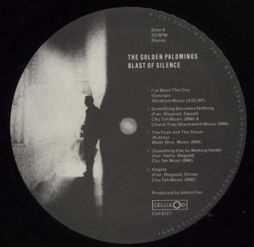 The Golden Palominos Blast Of Silence vinyl LP album (LP record) US GLPLPBL516226