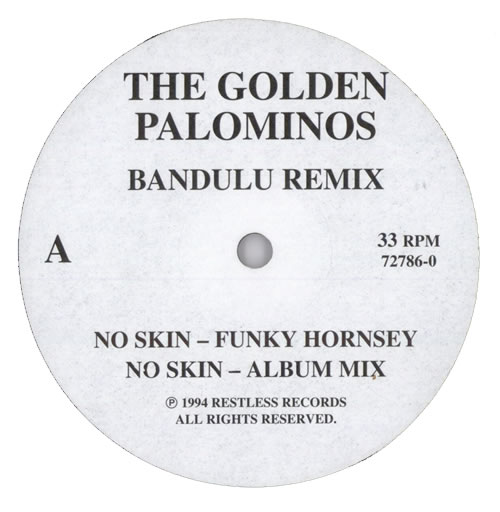 The Golden Palominos No Skin - Bandulu Remix 12" vinyl single (12 inch record / Maxi-single) UK GLP12NO466198