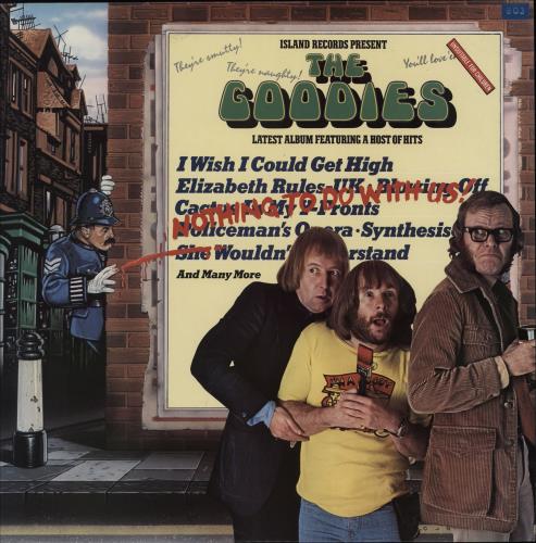 The Goodies Nothing To Do With Us vinyl LP album (LP record) UK GNILPNO439388