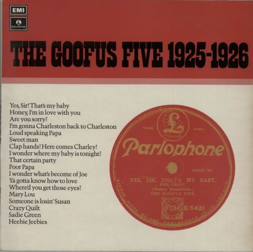 The Goofus Five The Goofus Five 1925-1926 vinyl LP album (LP record) UK V3YLPTH585863