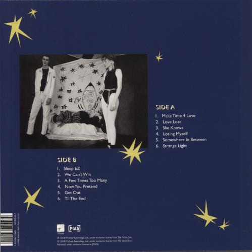 The Goon Sax We're Not Talking - Blue Vinyl vinyl LP album (LP record) UK 9NJLPWE872372