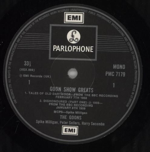 The Goons Goon Show Greats vinyl LP album (LP record) UK GONLPGO454968